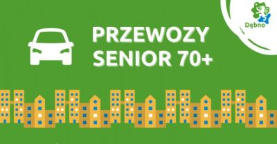 Seniorzy 70+ mogą skorzystać z bezpłatnych przewozów